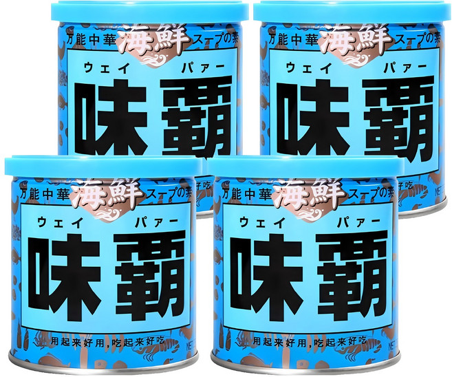 廣記商行 味霸 海鮮風味調味料, 250g, 4罐