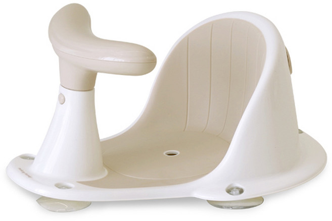 말랑하니 아기 목욕 의자, 아몬드밀크, 1개