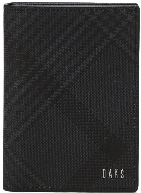 DAKS 男士愛丁堡PVC卡夾 DBWA6E094BK