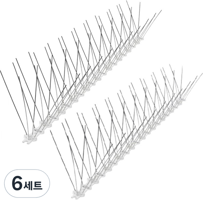 Green Hug 防鳥驅鳥刺釘 50cm + 20p尖刺套組, 6套