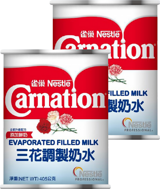 Carnation 三花 奶水, 405g, 2罐