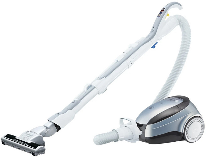 HITACHI 日立 無袋式吸塵器 CV-SK11T 610W 強勁吸力 日本原裝進口, 銀色系