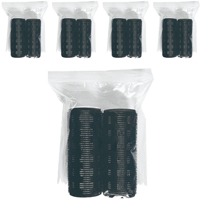 다크아이 다크니스 열선 킹 앤 롱 헤어롤 50mm, 블랙, 10개