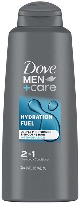 Dove 多芬 Men Plus Care 強化保濕洗髮潤髮乳, 603ml, 1瓶