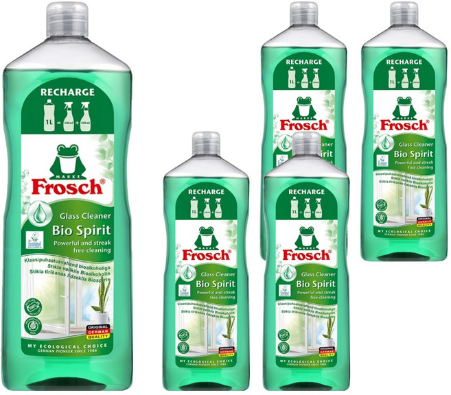 프로쉬 대용량 유리 세정제, 1L, 5개