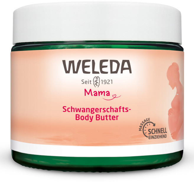 WELEDA 薇蕾德 孕婦舒緩身體乳霜, 1罐, 150ml