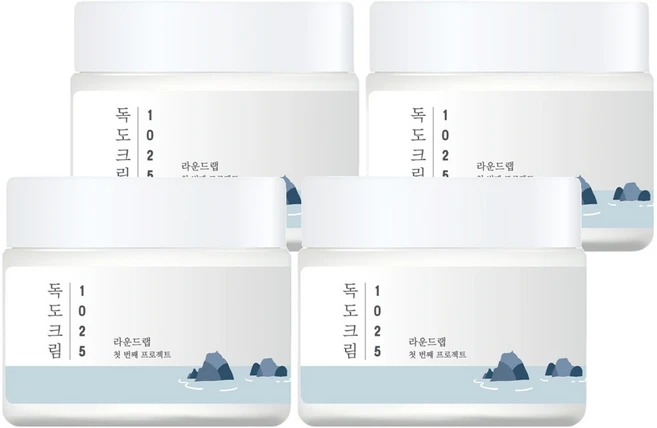 라운드랩 1025 독도 크림, 80ml, 4개 - 쿠팡