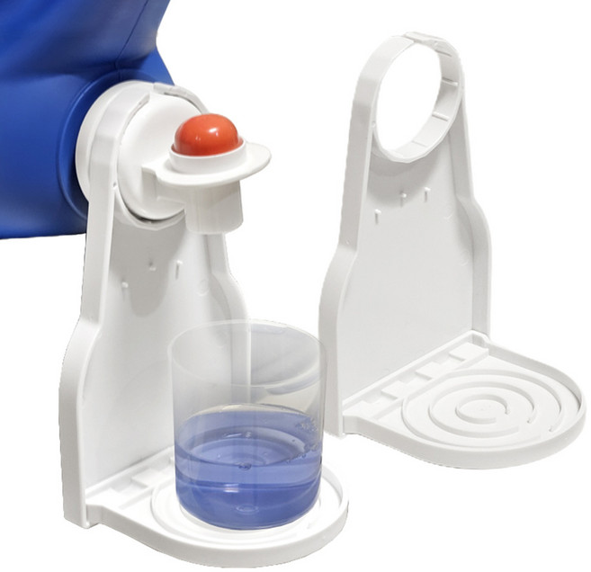 위드제이 대용량 액체세제 받침대, 화이트, 2개