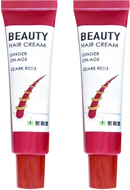 In Nature 自然匯 薑萃髮麗霜 不含PPD 孕婦可用, 紅栗, 2盒