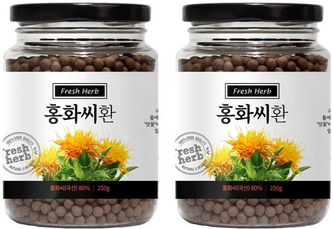 신선약초 홍화씨환, 2개, 250g