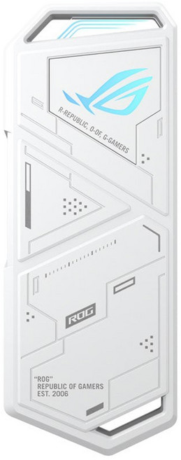 ASUS 華碩 REPUBLIC OF GAMERS ROG Strix Arion M.2 NVMe SSD 外接盒 White 潮競白 98g, ESD-S1C, 1個