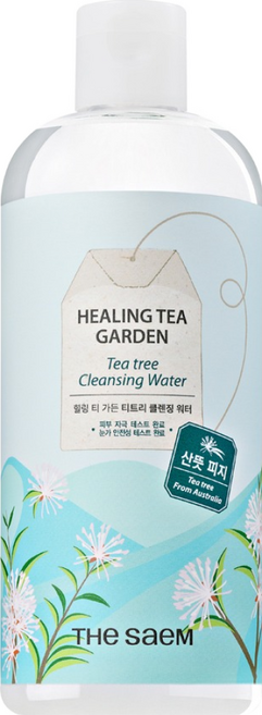 더샘 힐링 티 가든 티트리 클렌징 워터, 500ml, 1개