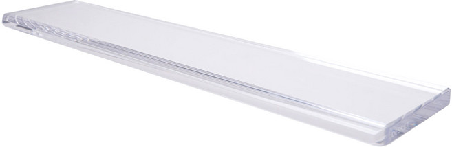 데스켓 아크릴 팜레스트 풀사이즈 키보드 손목받침대, 투명, 1개