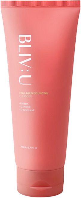 BLIV U 膠原蛋白維塑活力潔面乳 200ml 溫和清潔, 1瓶