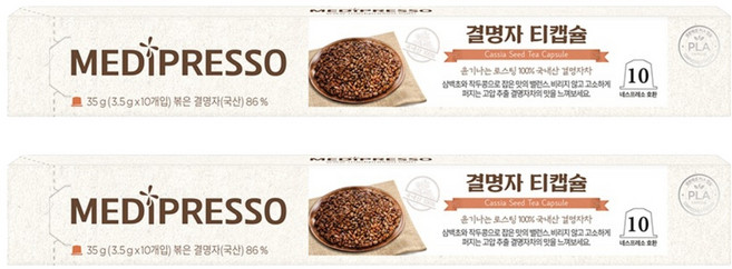 메디프레소 결명자차 티캡슐, 3.5g, 10개입, 2개