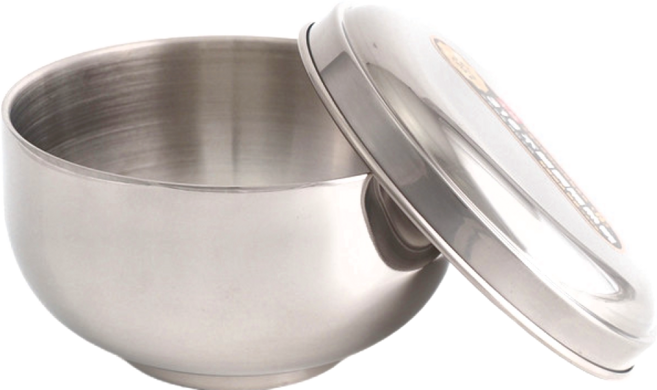 OSAMA 王樣 316隔熱碗 附蓋 16cm, 1個, 銀色