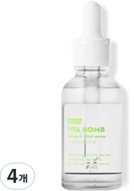 프랭클리 비타밤 급속 진정 세럼, 30ml, 4개 - 쿠팡