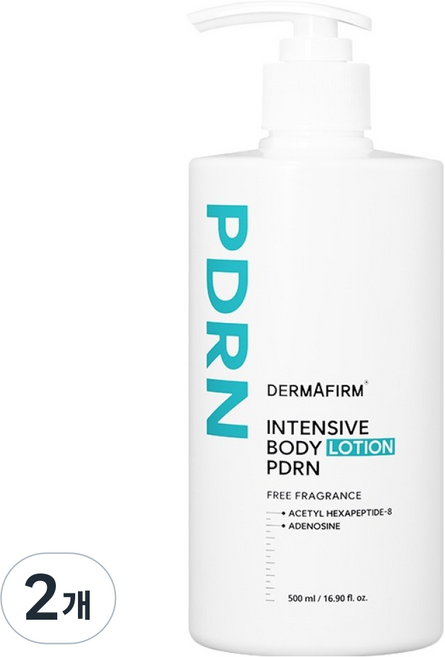DERMAFIRM 密集修護PDRN身體乳, 500ml, 2個