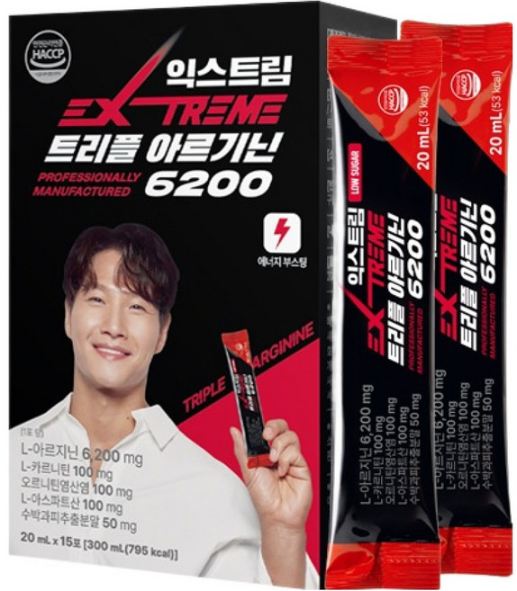 익스트림 트리플 아르기닌 6200mg, 300ml, 1개