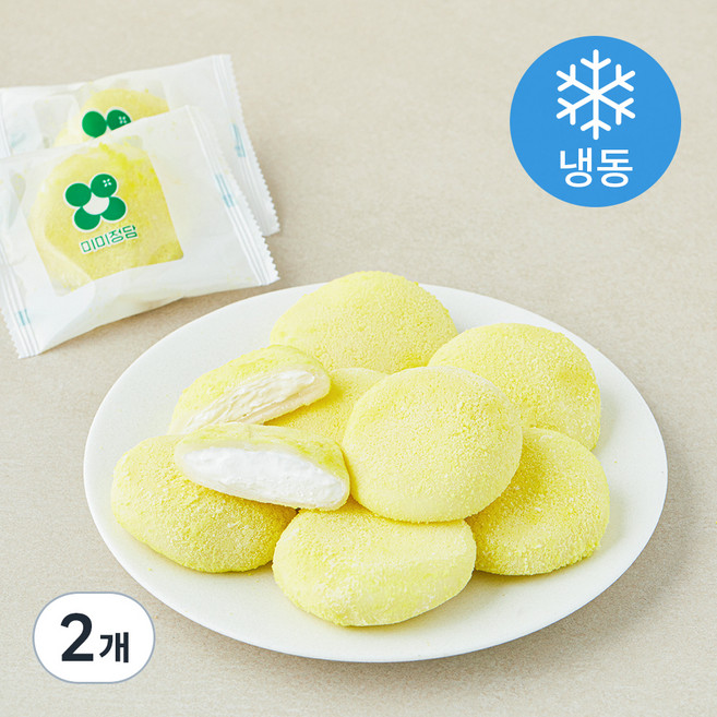 미미정담 카스테라 생크림 찹쌀떡 (냉동), 40g, 10개입, 2개