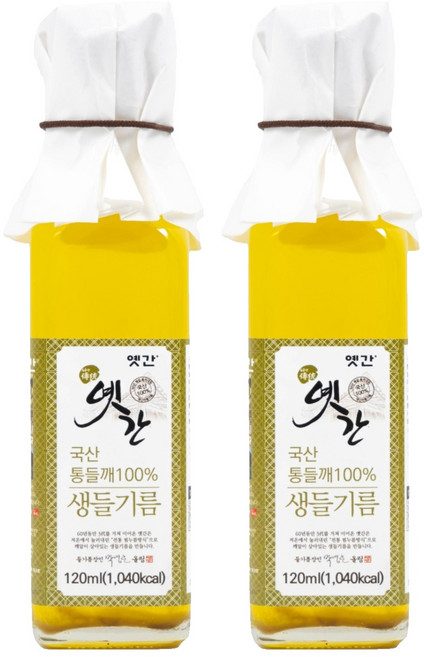 Yetgan 韓國產 生紫蘇油, 120ml, 2個