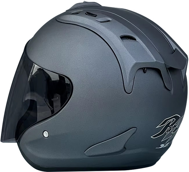 ZHAOQING NANYUE R3A6全罩式安全帽 含1層護目鏡, 水泥藍 + 黑色