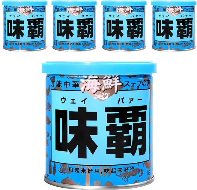 廣記商行 味霸 海鮮風味調味料, 250g, 5罐