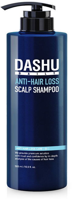 다슈 데일리 한방 두피 골드 샴푸 EX 시트러스우디향, 500ml, 1개