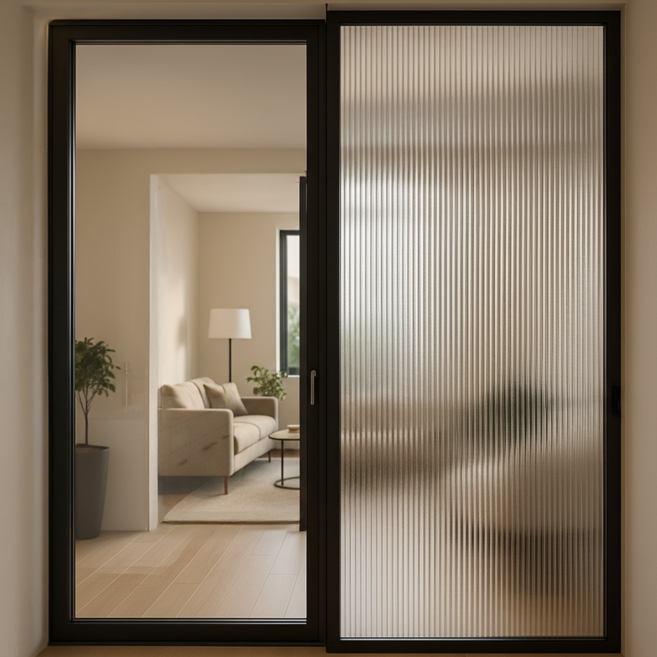 올프리즘 무점착 유리 불투명 레인글라스 창문필름