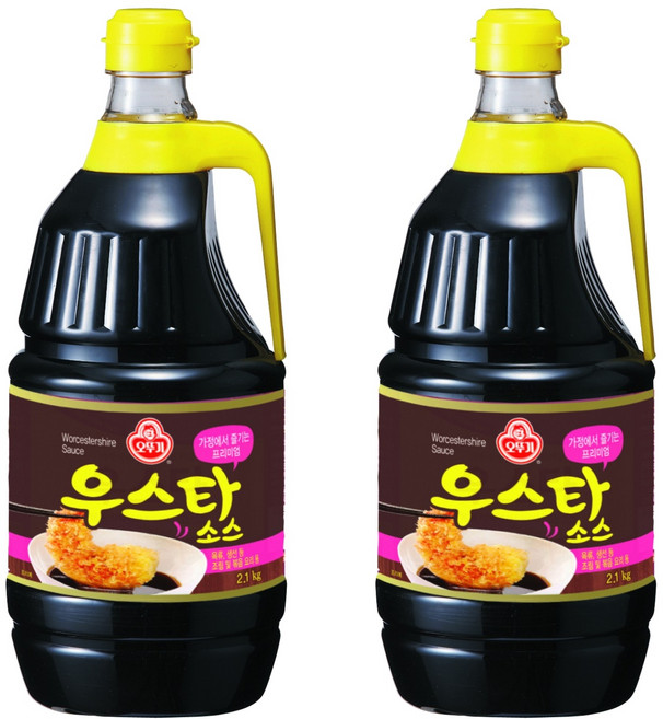 [오뚜기] 우스타 소스, 2.1kg, 2개