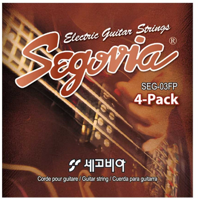 세고비아 일렉트릭 스트링 0942 4세트, 4개