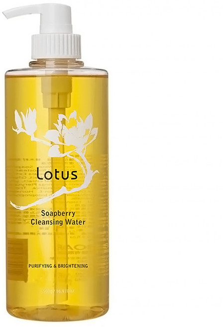 SOAPBERRY 古寶無患子 LOTUS 保濕香蓮卸妝液, 500g, 1瓶