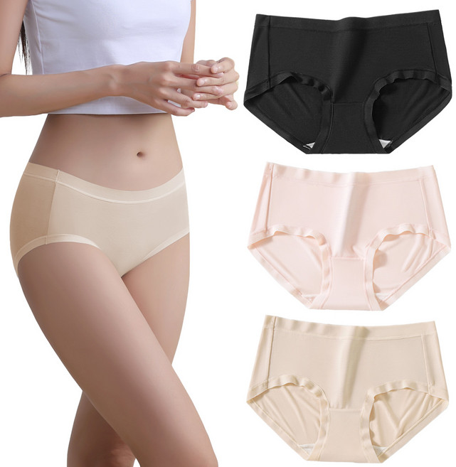 속옷스토리 여성용 소프트 데일리 편한 팬티 3종 세트 SWP-6031