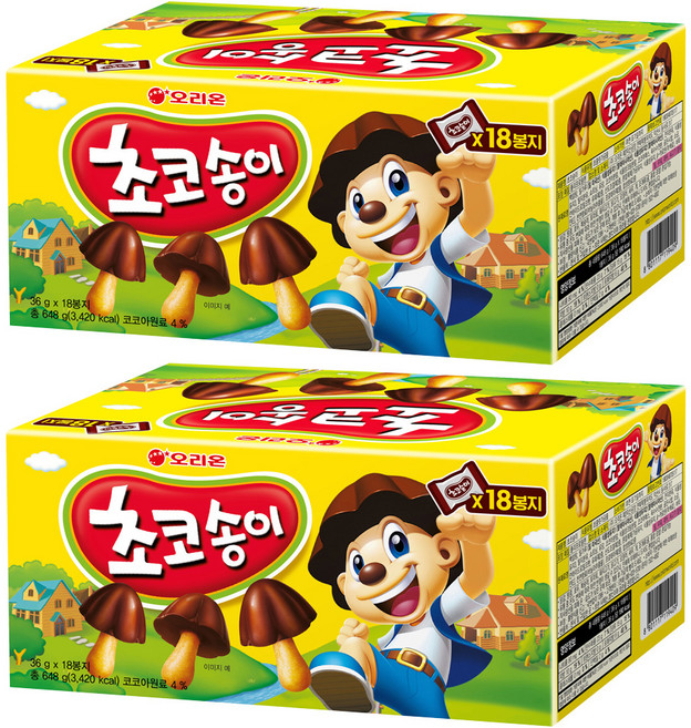 초코송이, 648g, 2개