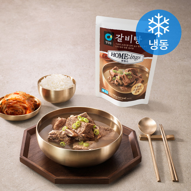 청정원 호밍스 갈비탕 2인분 (냉동), 700g, 1개