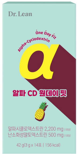 닥터린 알파 CD 원데이 핏 14p, 42g, 1개