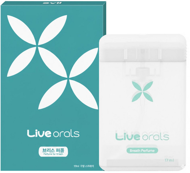라이브오랄스 브리스퍼퓸 구강스프레이, 17ml, 1개