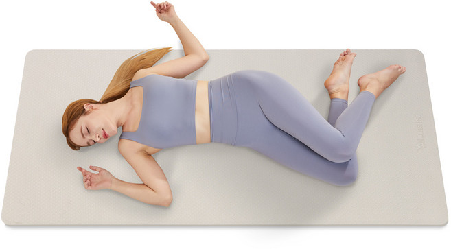 밸런시스 TPE 와이드 매트, 소프트베이지, 1개