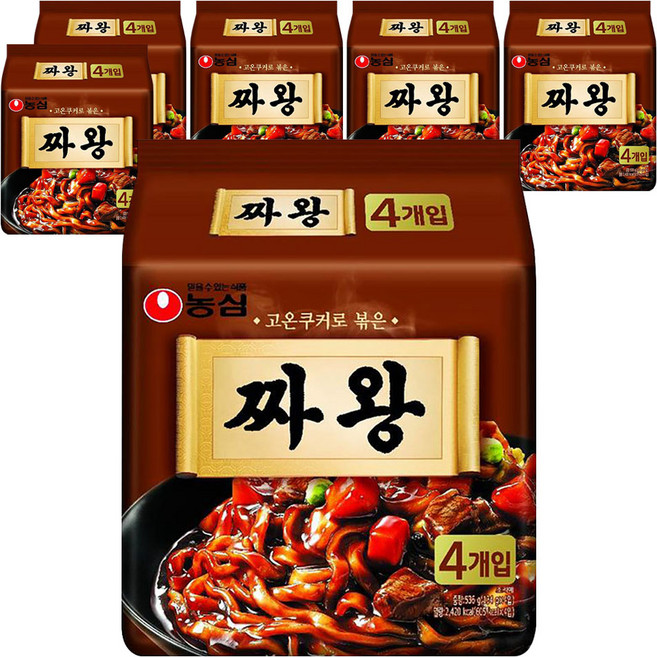 농심 짜왕 134g, 24개