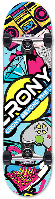 크로니 더 뉴 스케이트보드, 블루 플레이, 1개