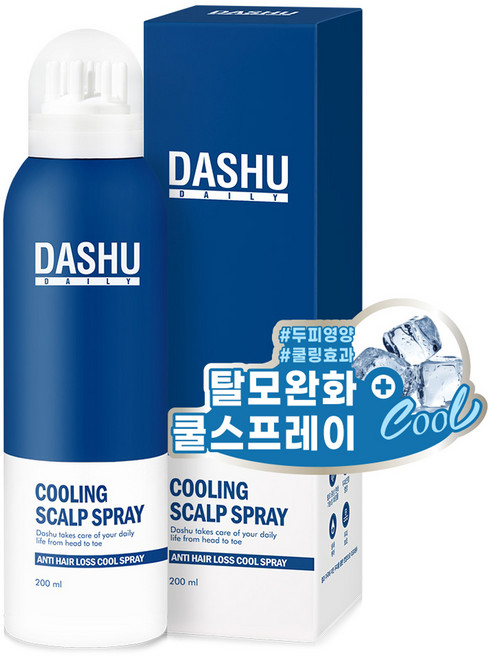 다슈 데일리 쿨링 두피 스프레이, 200ml, 1개