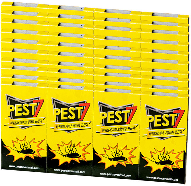 페스트세븐 바퀴벌레 끈끈이 4p, 10개