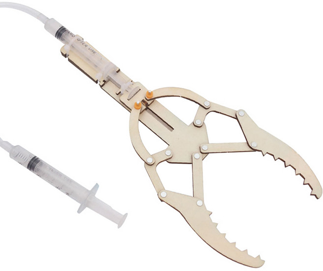 티처스 STEAM 2관절 유압 꽃게 집게 만들기 G-30, 1세트