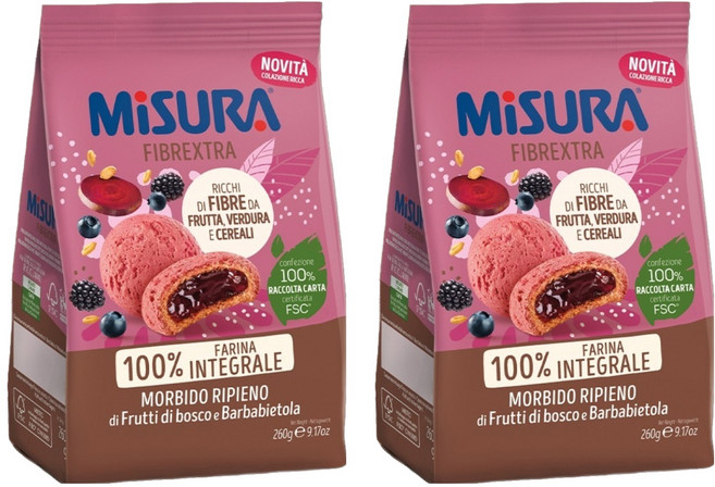 미주라 비올라 베리스 쿠키, 260g, 2개