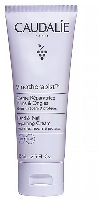 CAUDALIE 歐緹麗 葡萄籽滋潤抗氧潤手霜, 75ml, 1條