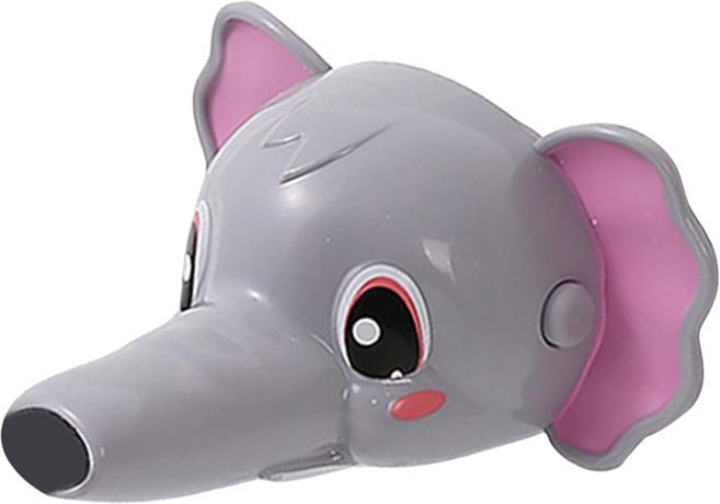 兒童水龍頭延伸器, 灰色 + 粉色, 1個