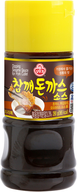 오뚜기 참깨 돈까스 소스, 290g, 1개
