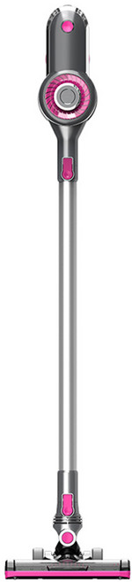 HERAN 禾聯 無線手持旋風吸塵器 1570g 1136 x 250 x 257mm, 銀色 + 桃紅色, HVC-23E1