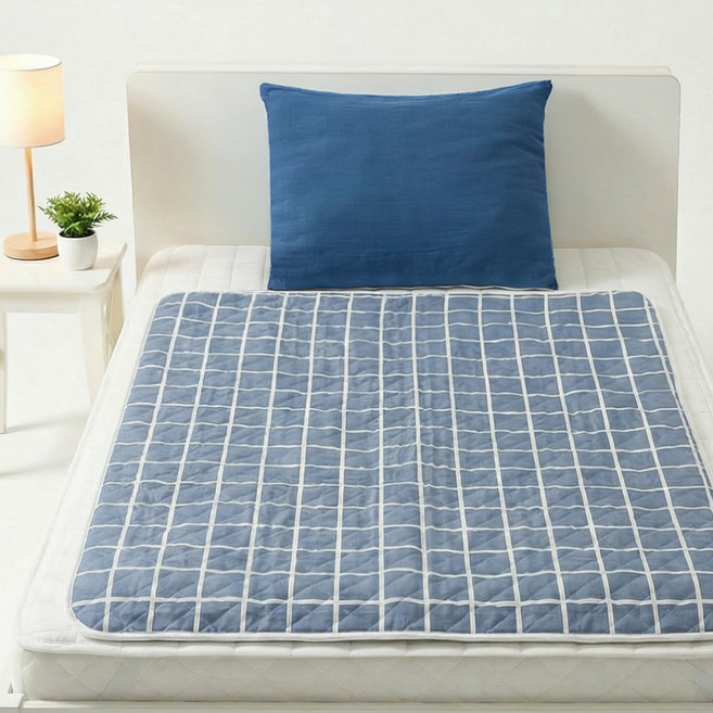 노바리음 시니어 환자 간호 케어 방수 패드, 그레이