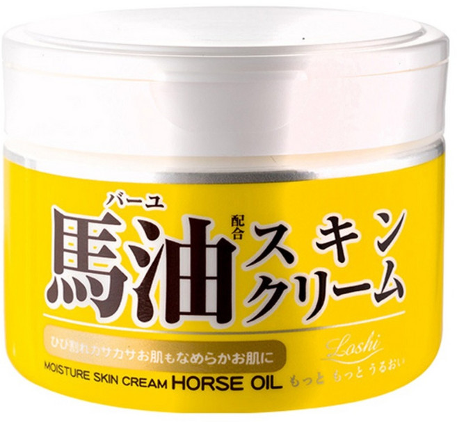 Loshi 樂絲 天然馬油保濕護膚霜, 220g, 1罐